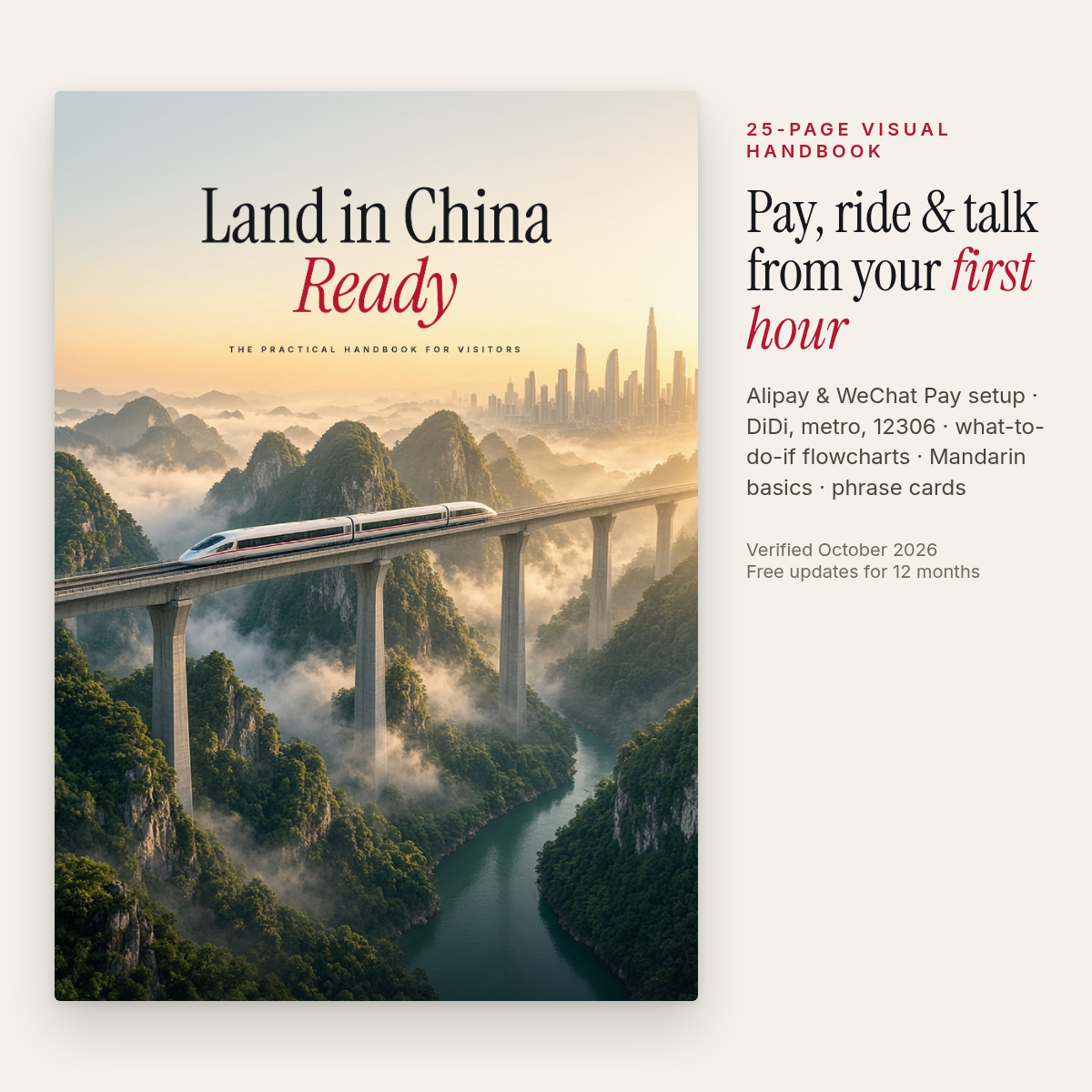 Land in China, Ready cover